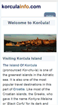 Mobile Screenshot of korculainfo.com